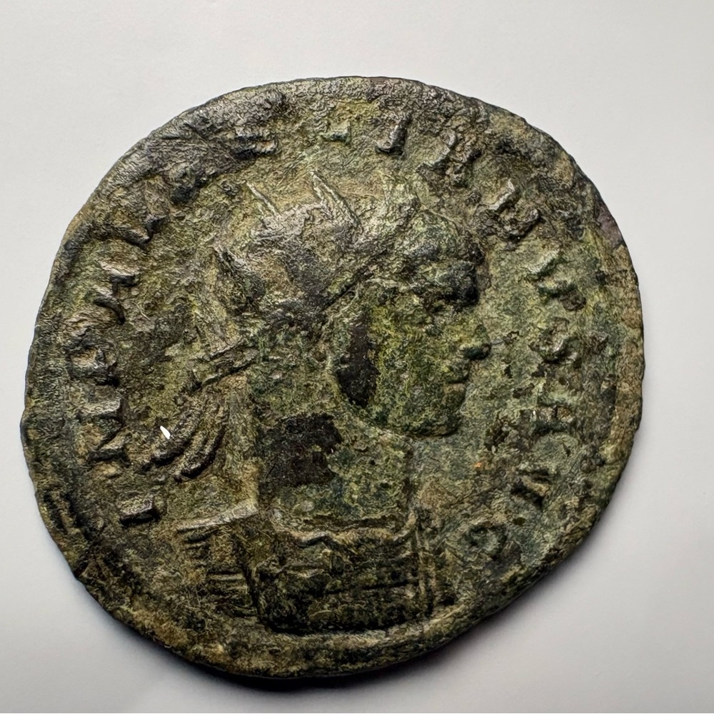 Roman Empire Aurelian 270–275 AD Antoninianus Sol Reverse Bronze Coin